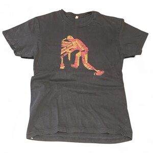 Ben Folds 2010 Tour Graphic T-Shirt with Pink and Yellow Design